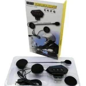 Intercomunicador Casco Motocicleta Bluetooth Multifuncion